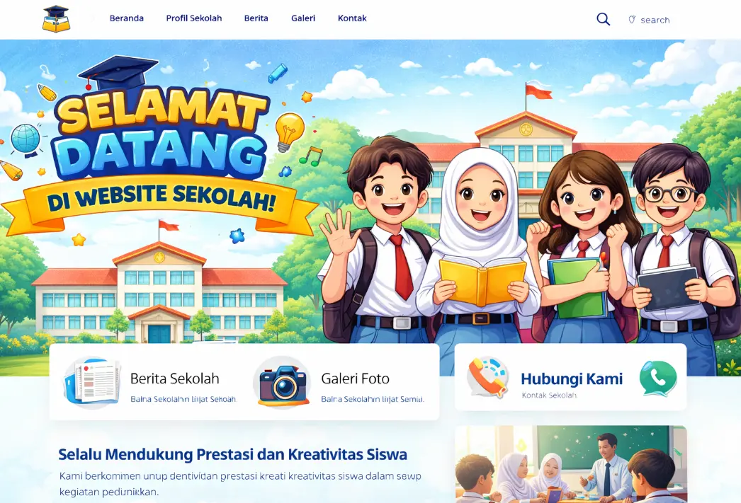 jasa website sekolah