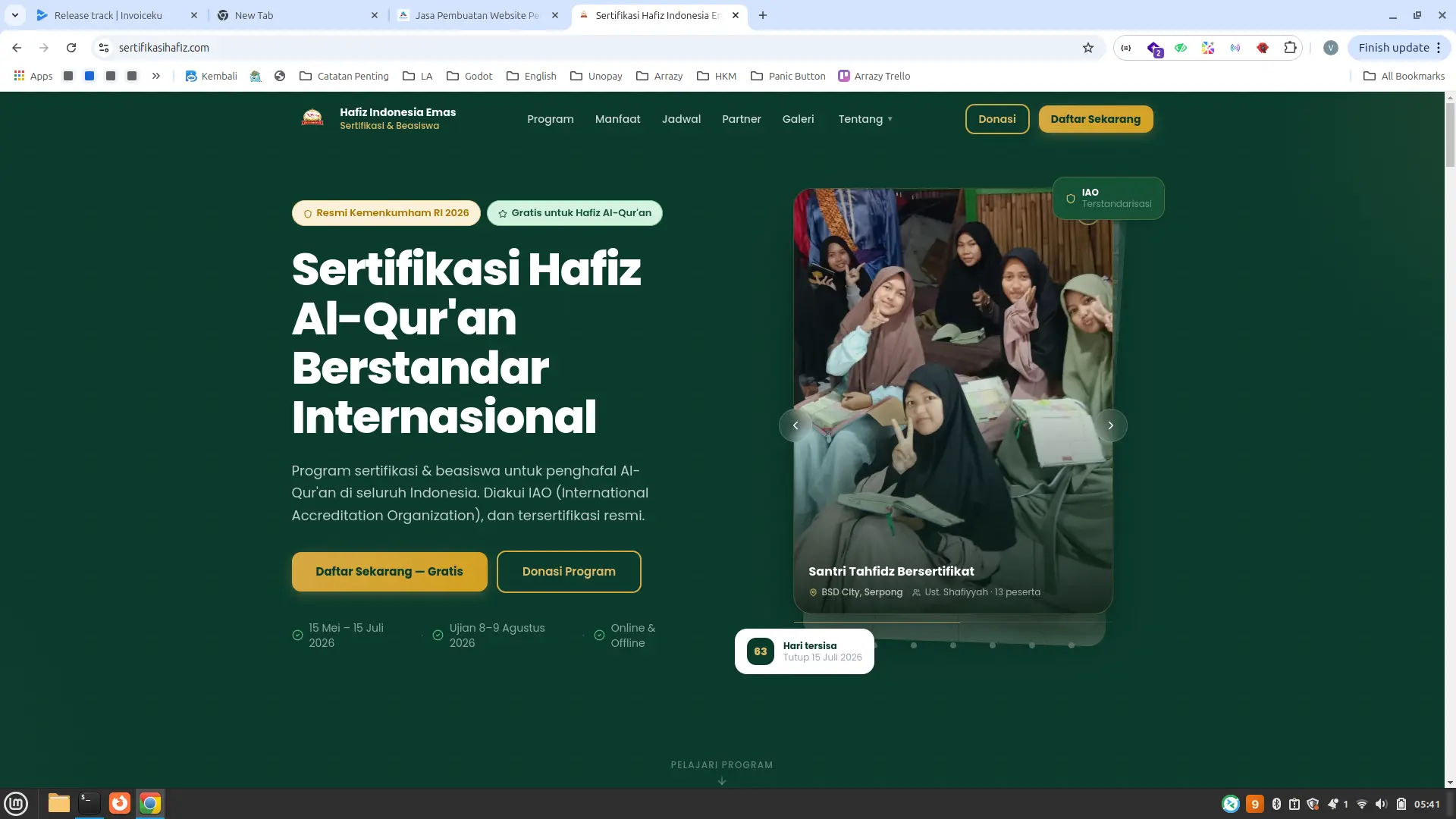 Sertifikasi Hafiz Platform