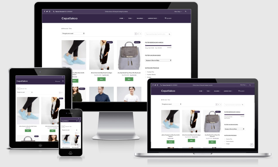 Landing page Purwokerto copywriting